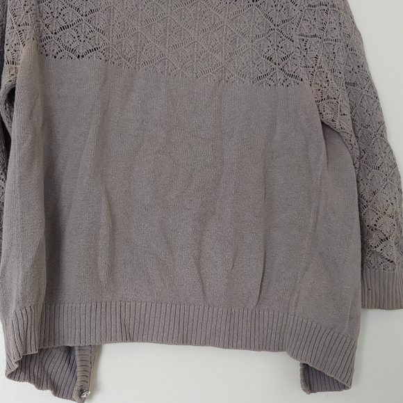 Grey lace Stick caridgan - Picture 2 of 2
